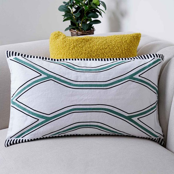 Nimrat Cushion Cover Pan Home Furnishings